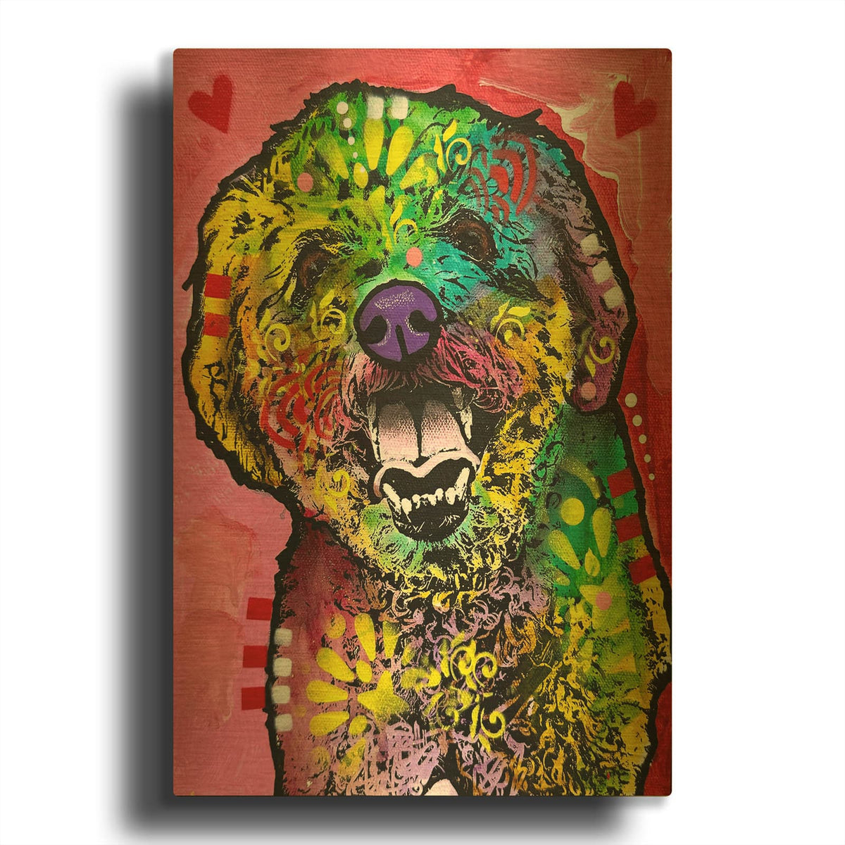 'Life Is Good' By Dean Russo Gold Metal Wall Art