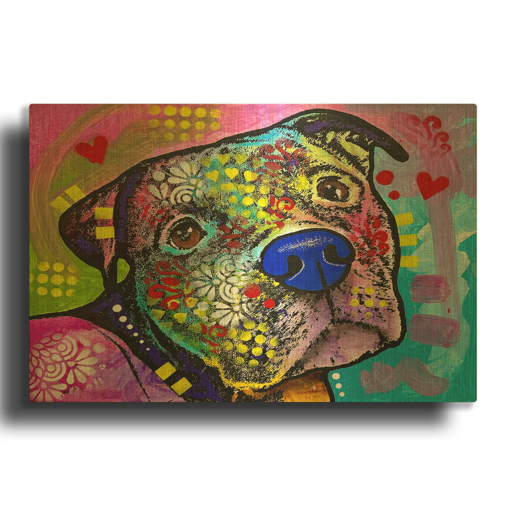 'You Called Mua' By Dean Russo Gold Metal Wall Art