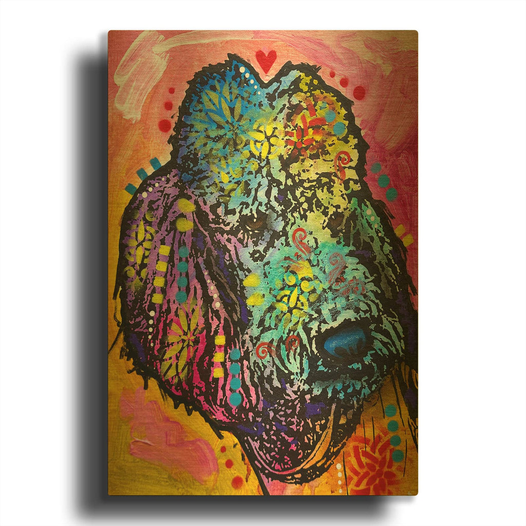 'Royal Flair' By Dean Russo Gold Metal Wall Art