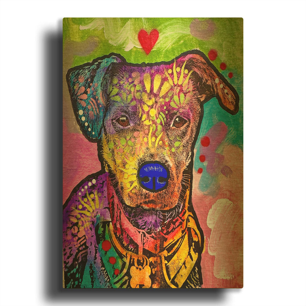 'I Saw A Critter' By Dean Russo Gold Metal Wall Art