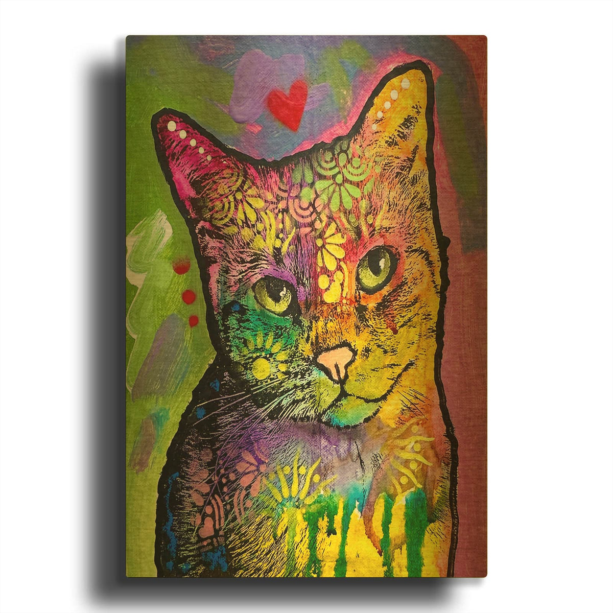 'I Like Being Around You' By Dean Russo Gold Metal Wall Art