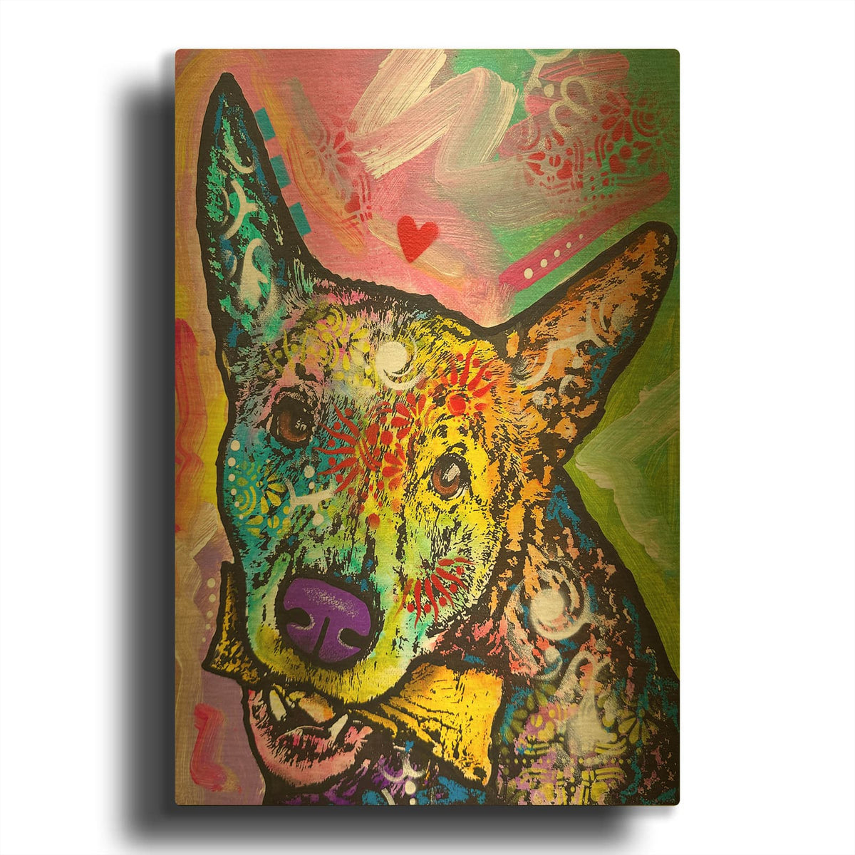 'Wishbone' By Dean Russo Gold Metal Wall Art