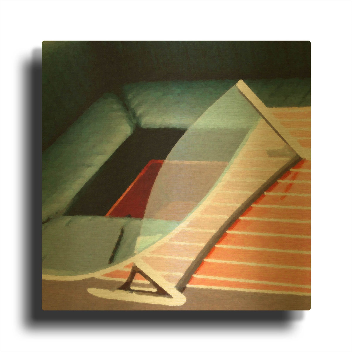 'Nautical Closeups 2' By Carlos Casamayor Gold Metal Wall Art