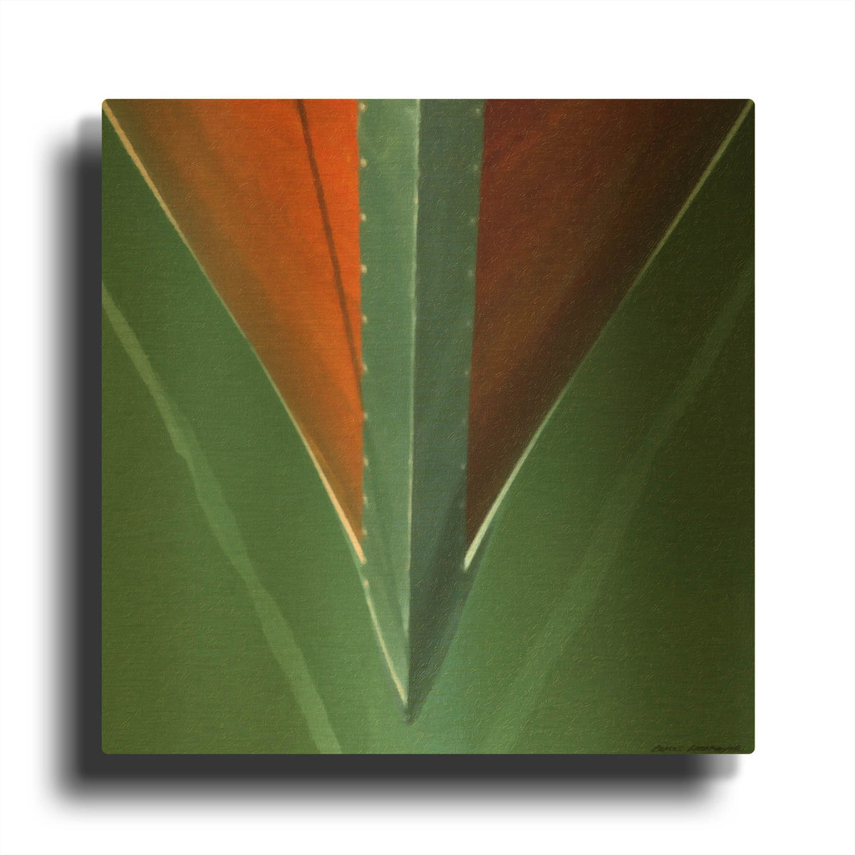 'Nautical Closeups 21' By Carlos Casamayor Gold Metal Wall Art