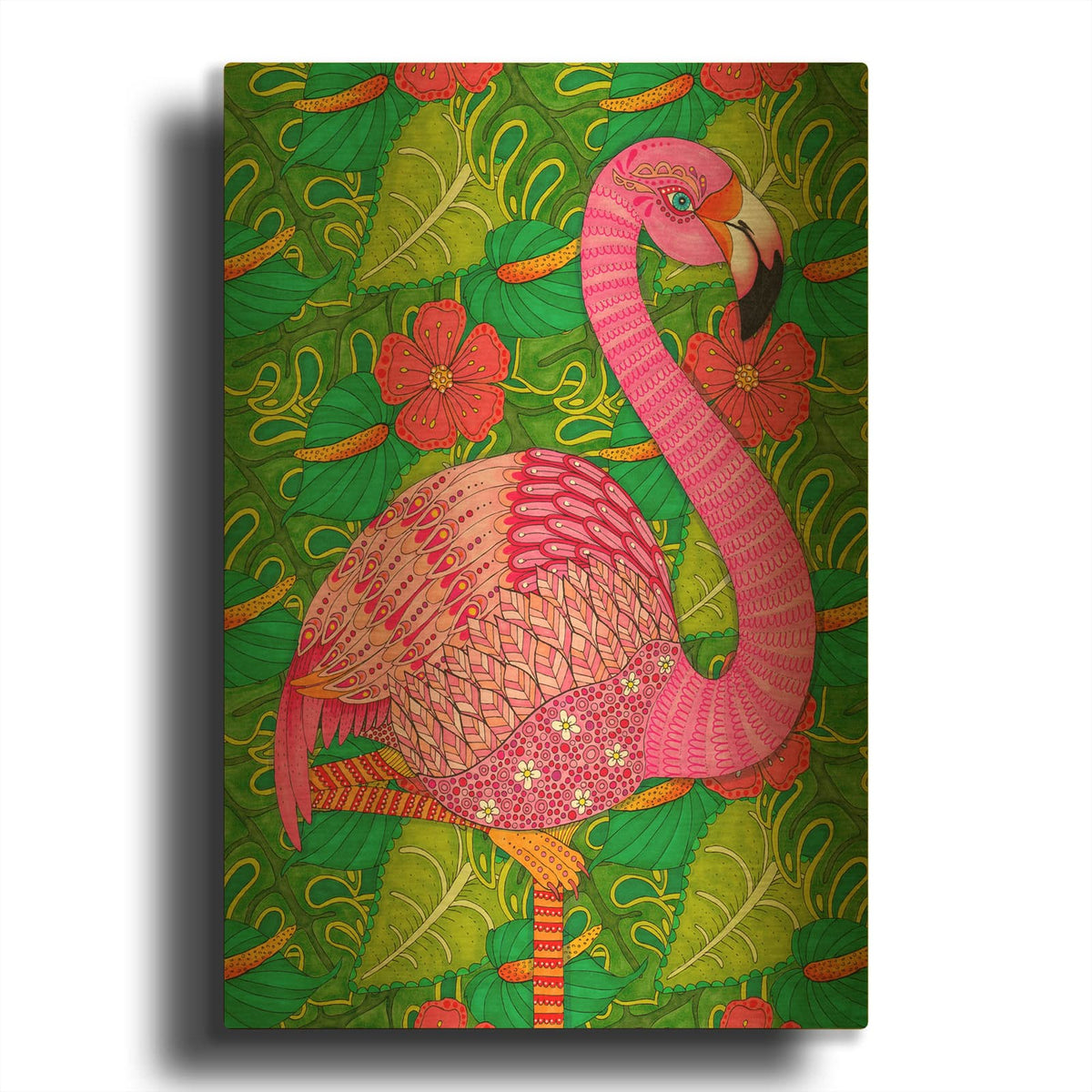 'Animals 28' By Hello Angel Gold Metal Wall Art
