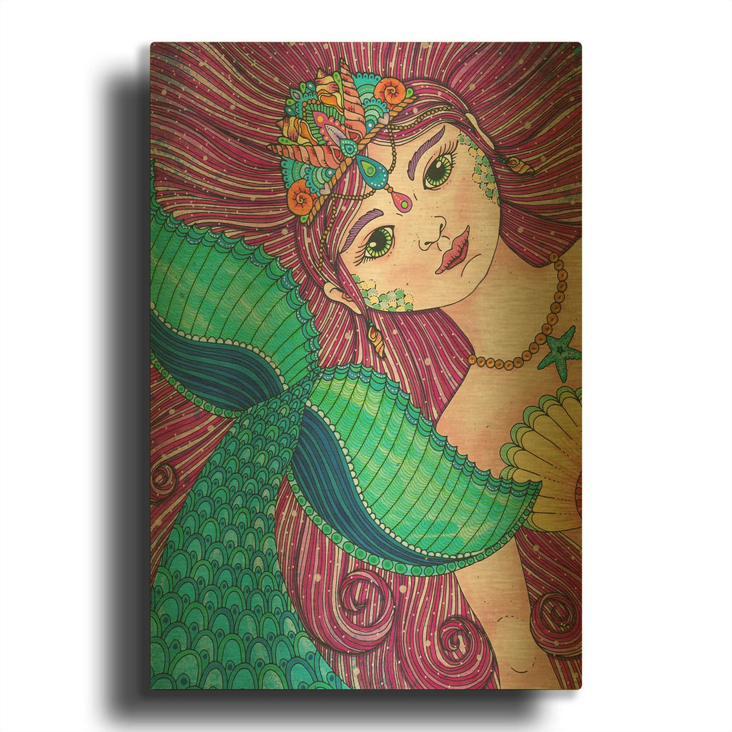 'I Believe 22' By Hello Angel Gold Metal Wall Art