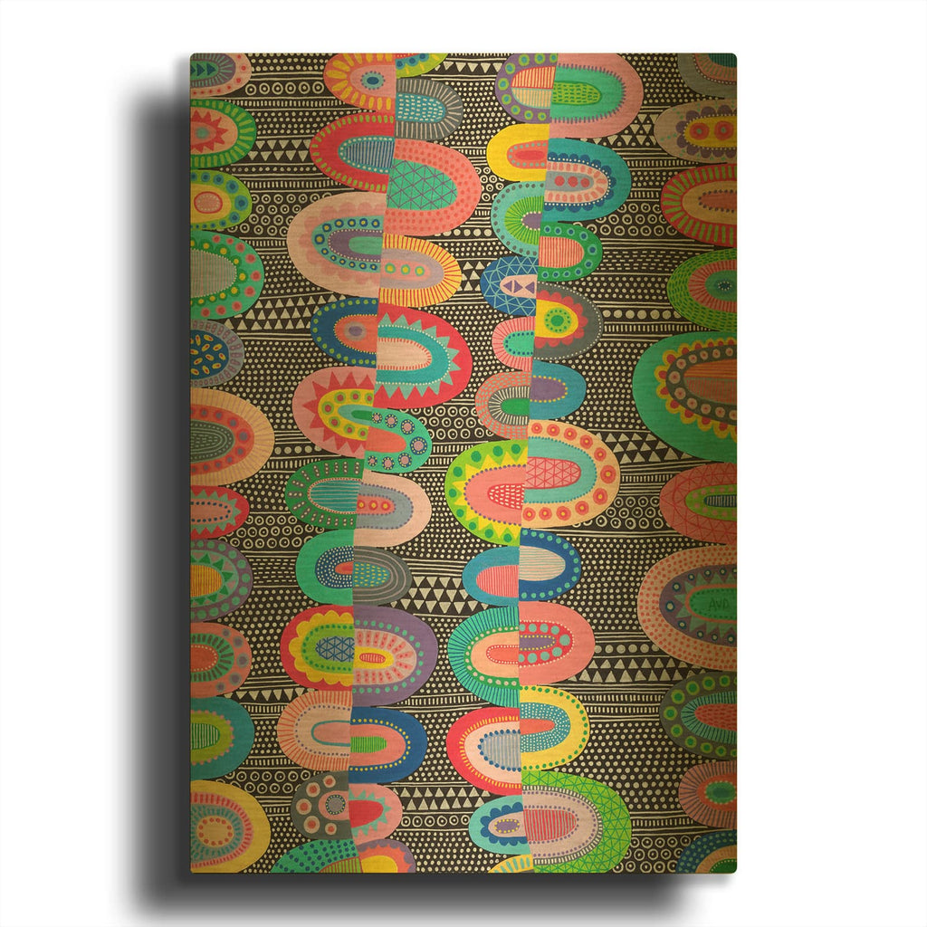 'Hump And Grinds' By Hello Angel Gold Metal Wall Art