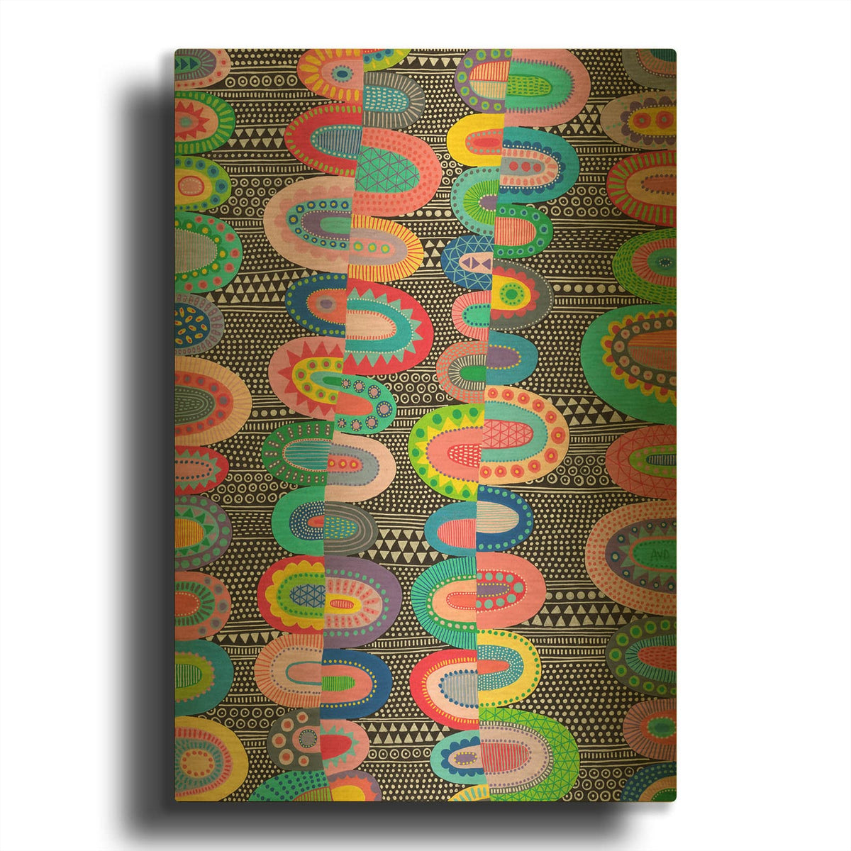 'Hump And Grinds' By Hello Angel Gold Metal Wall Art