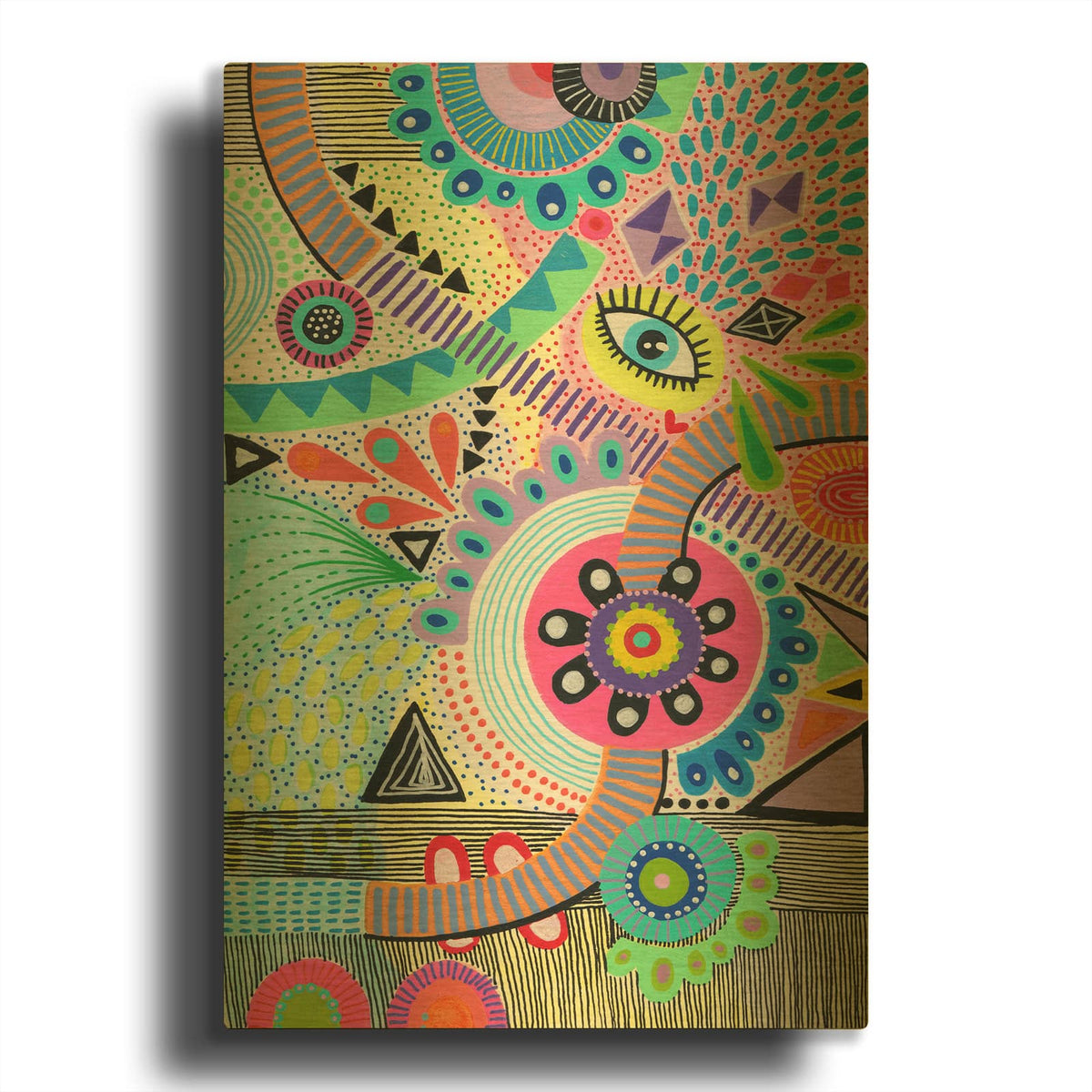 'I See You' By Hello Angel Gold Metal Wall Art