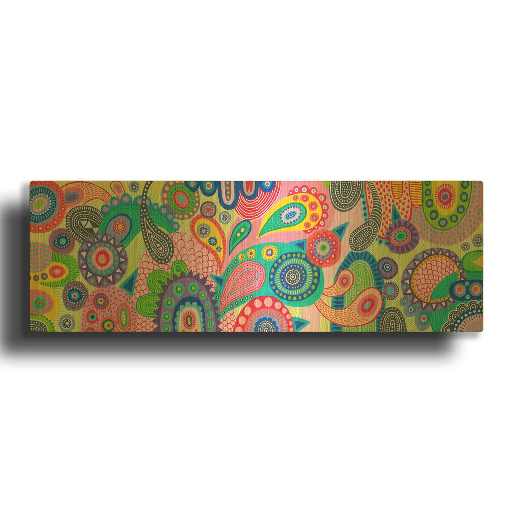 'Summer Pinata' By Hello Angel Gold Metal Wall Art