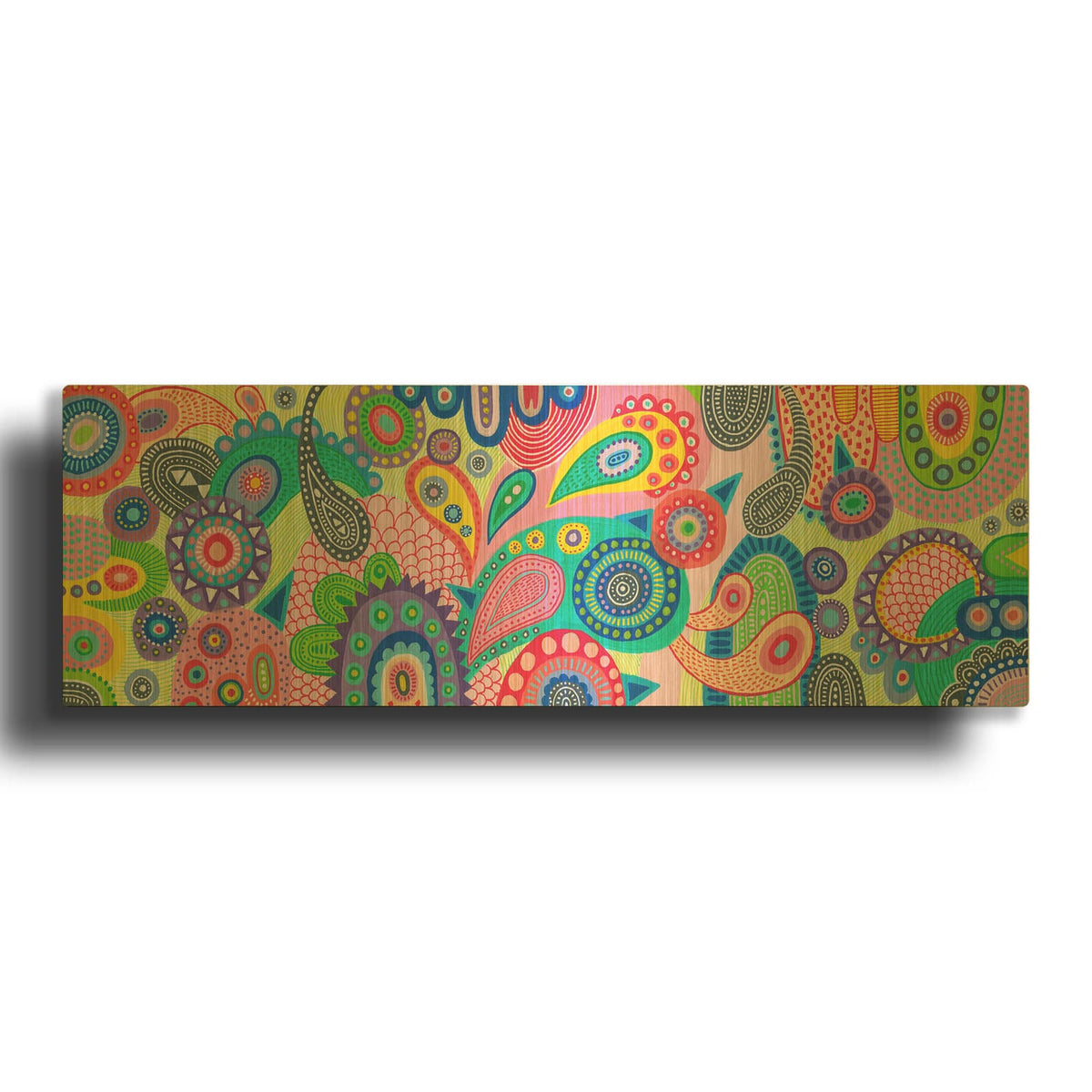 'Summer Pinata' By Hello Angel Gold Metal Wall Art