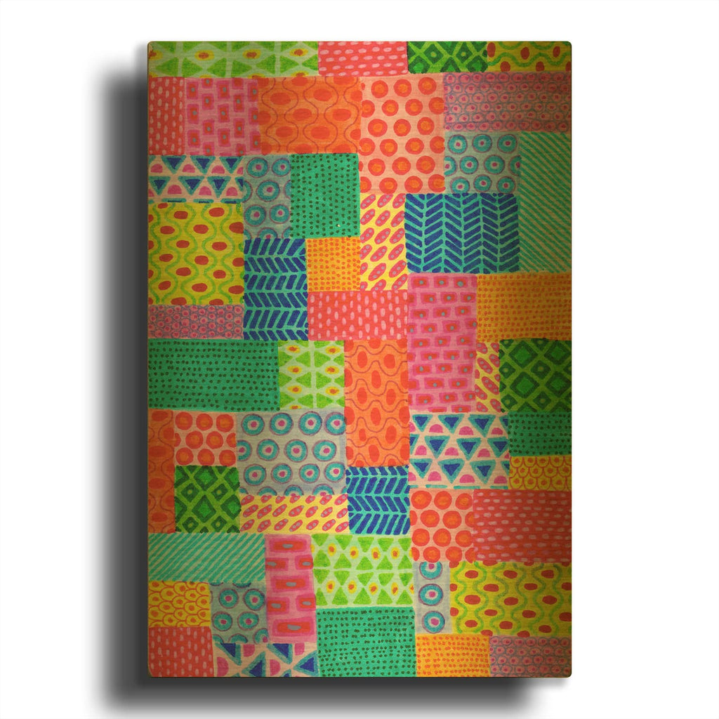 'Sketchbook 1' By Hello Angel Gold Metal Wall Art