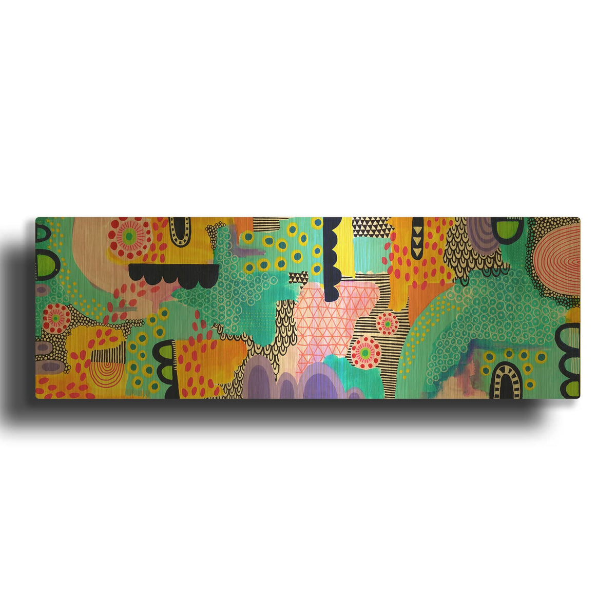 'Beachfeet' By Hello Angel Gold Metal Wall Art