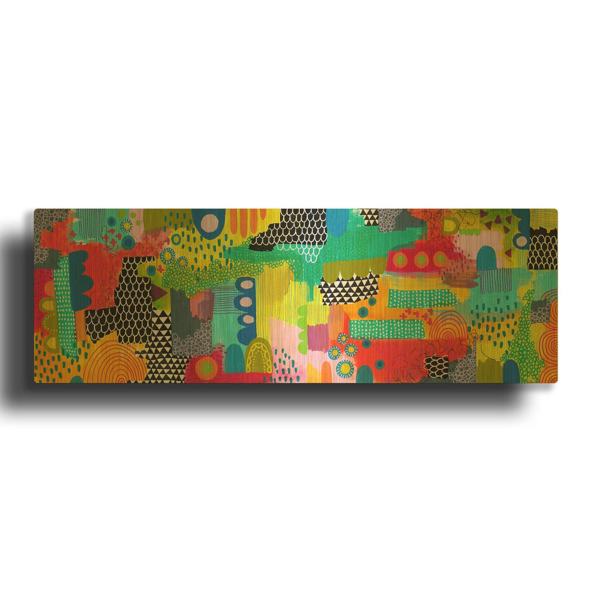 'Bustle' By Hello Angel Gold Metal Wall Art