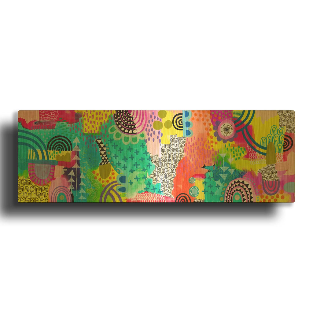 'Uprising' By Hello Angel Gold Metal Wall Art
