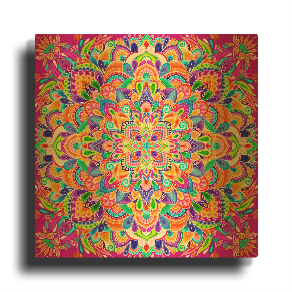 'Fiesta Fantasy' By Hello Angel Gold Metal Wall Art