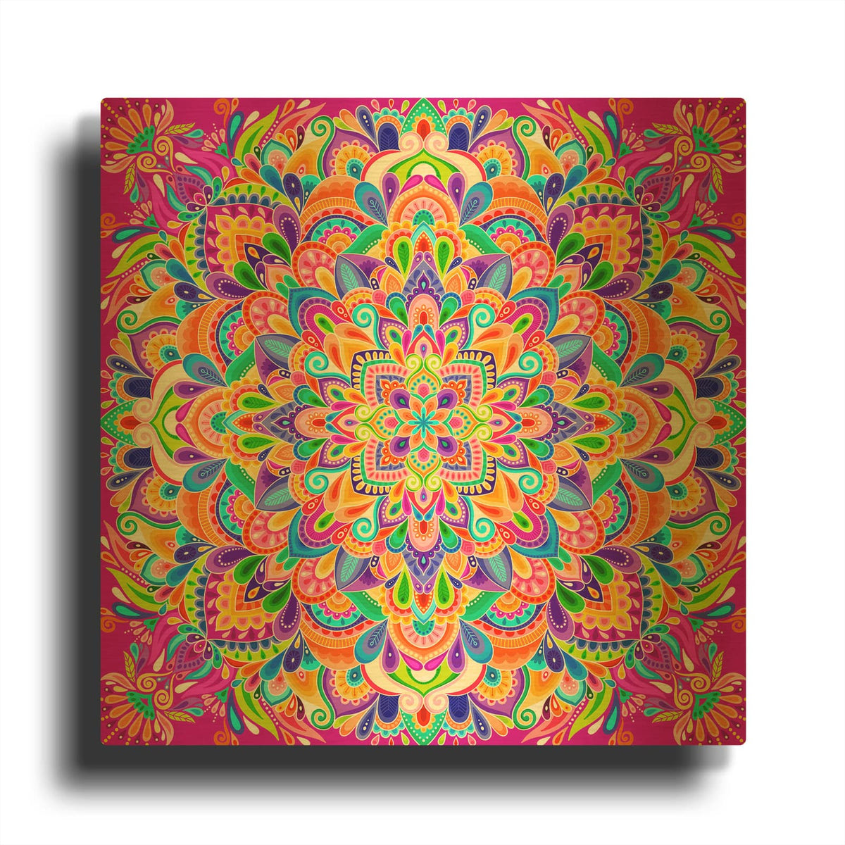 'Fiesta Fantasy' By Hello Angel Gold Metal Wall Art