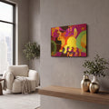 'P Is For Puppy' By Holly McGee Gold Metal Wall Art
