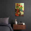 'Divine Morning' By Holly McGee Gold Metal Wall Art