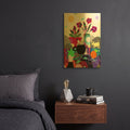 'Mountain Morning' By Holly McGee Gold Metal Wall Art