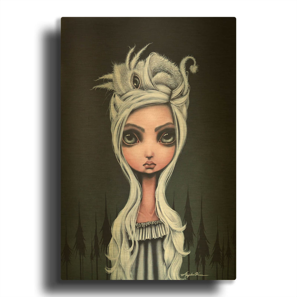 'Imogen' By Angelina Wrona Gold Metal Wall Art