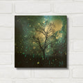 'The Miracle Tree' By Dirk Wustenhagen Gold Metal Wall Art