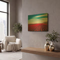 'Tulips' By Dirk Wustenhagen Gold Metal Wall Art