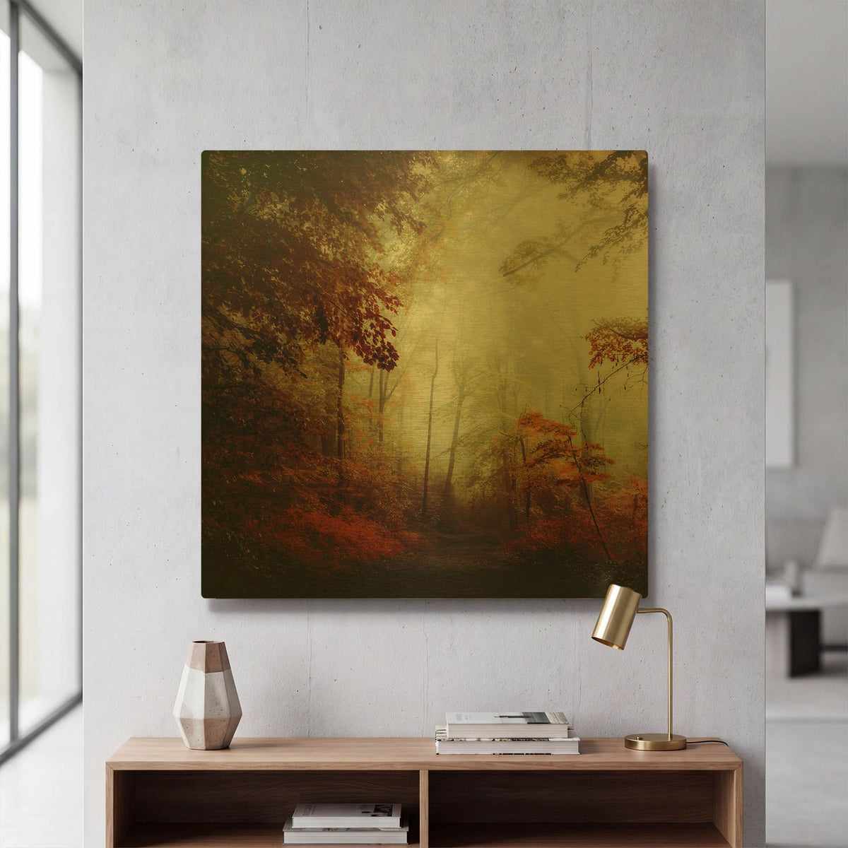 'That’s Not My Way' By Dirk Wustenhagen Gold Metal Wall Art