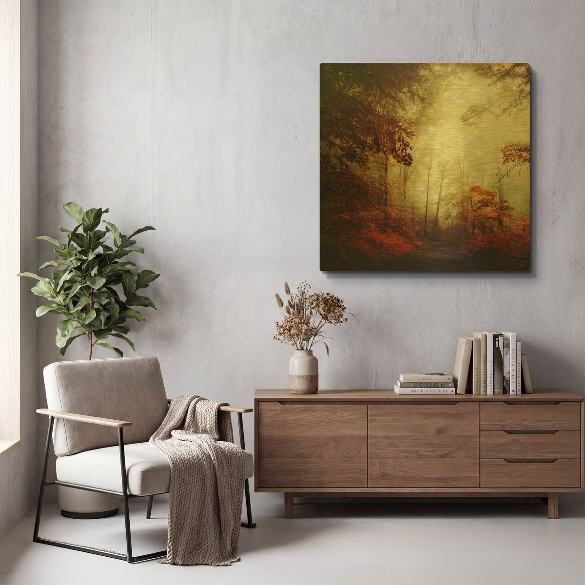'That’s Not My Way' By Dirk Wustenhagen Gold Metal Wall Art