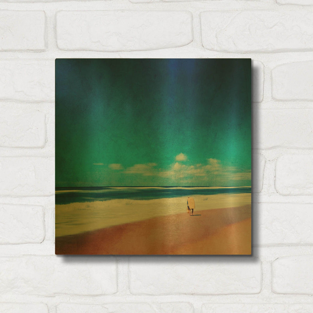 'Summer Days No. 2' By Dirk Wustenhagen Gold Metal Wall Art
