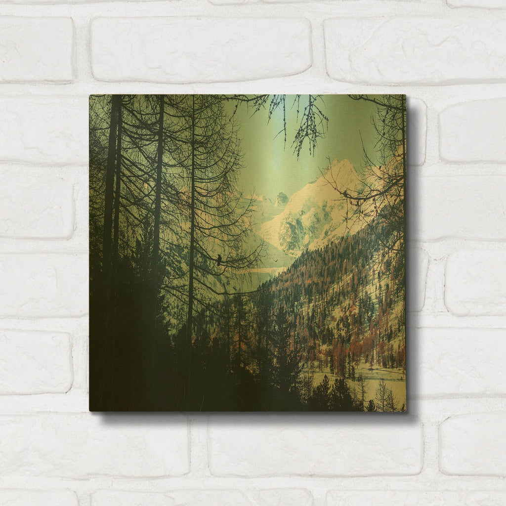 'Please Come Back' By Dirk Wustenhagen Gold Metal Wall Art