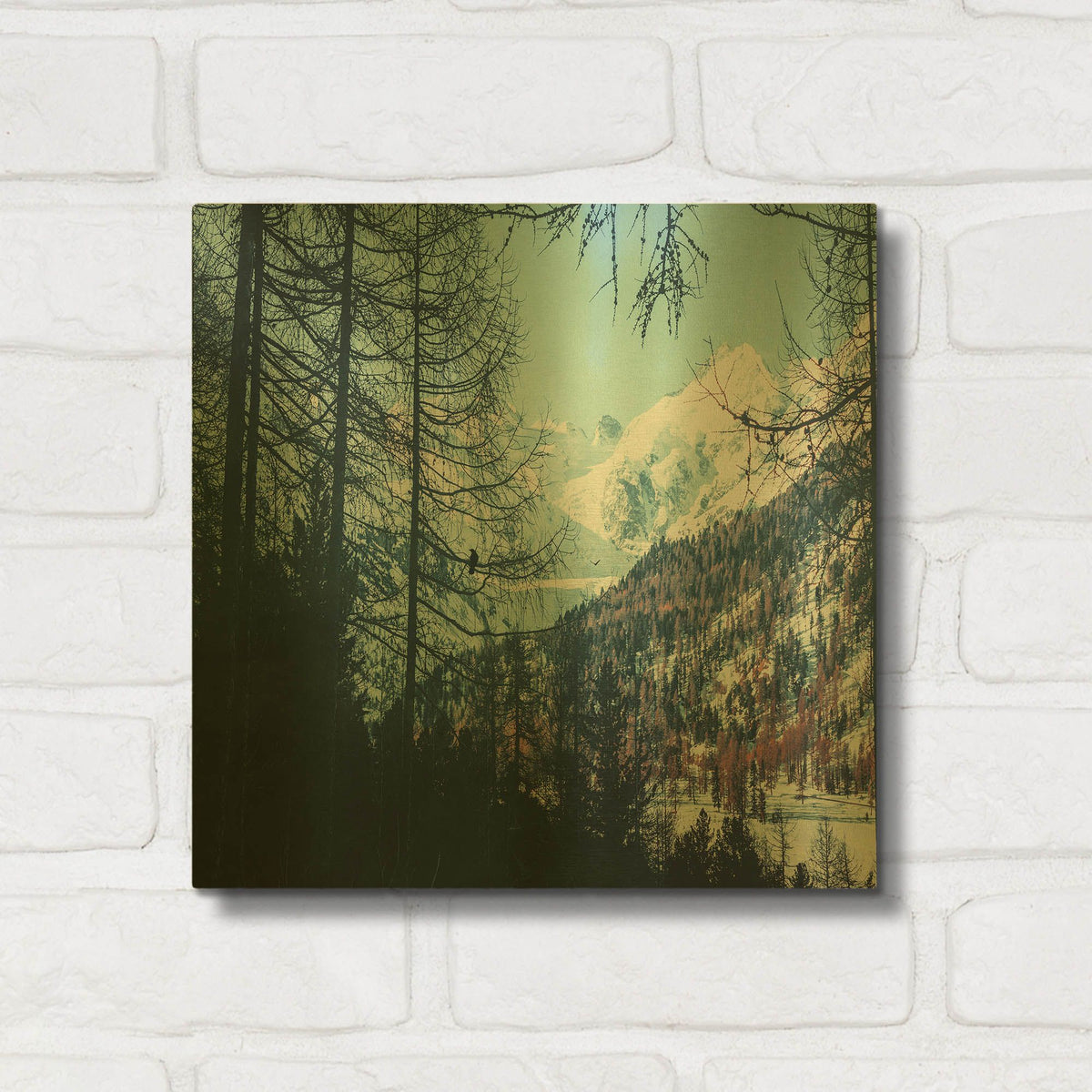 'Please Come Back' By Dirk Wustenhagen Gold Metal Wall Art