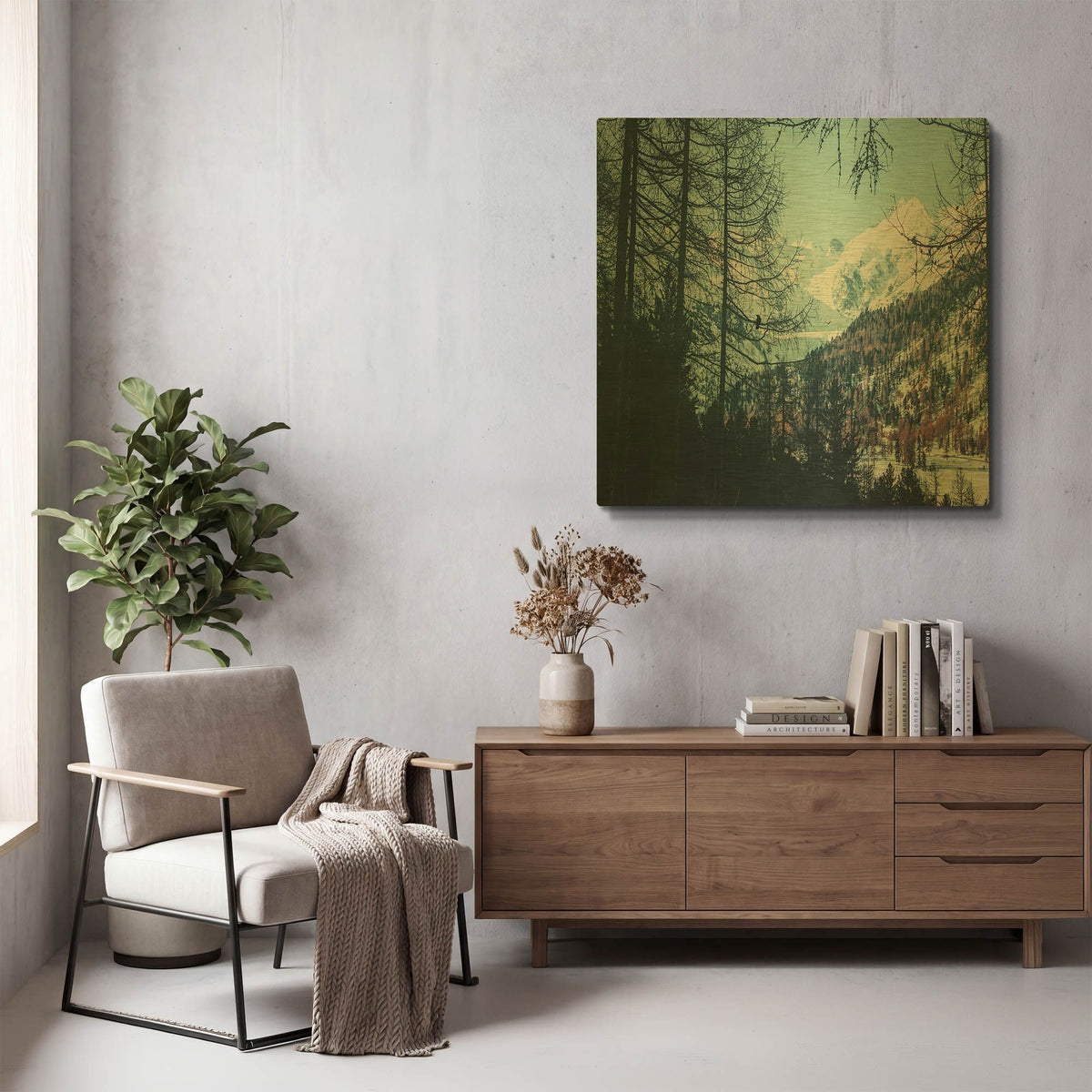 'Please Come Back' By Dirk Wustenhagen Gold Metal Wall Art