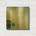'Porte d’aval & Aiguille - Normandy' By Dirk Wustenhagen Gold Metal Wall Art