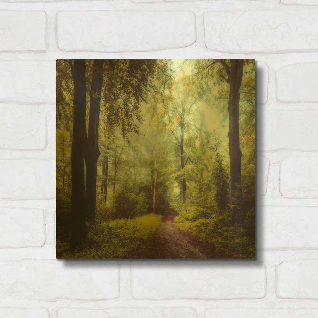 'Never the Same Again' By Dirk Wustenhagen Gold Metal Wall Art