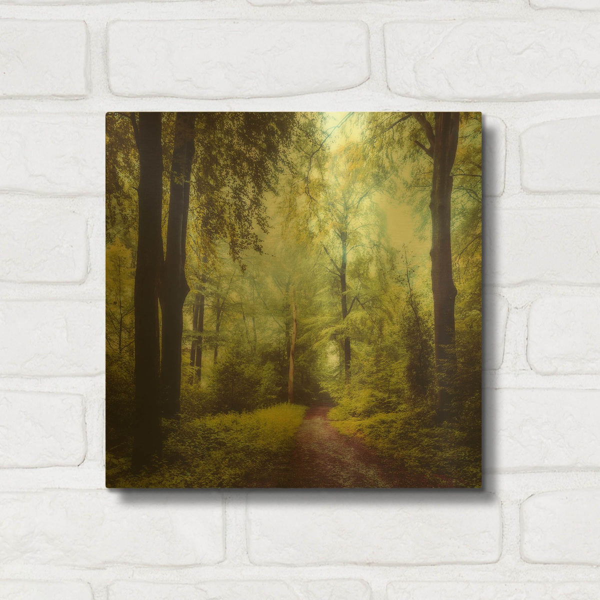 'Never the Same Again' By Dirk Wustenhagen Gold Metal Wall Art
