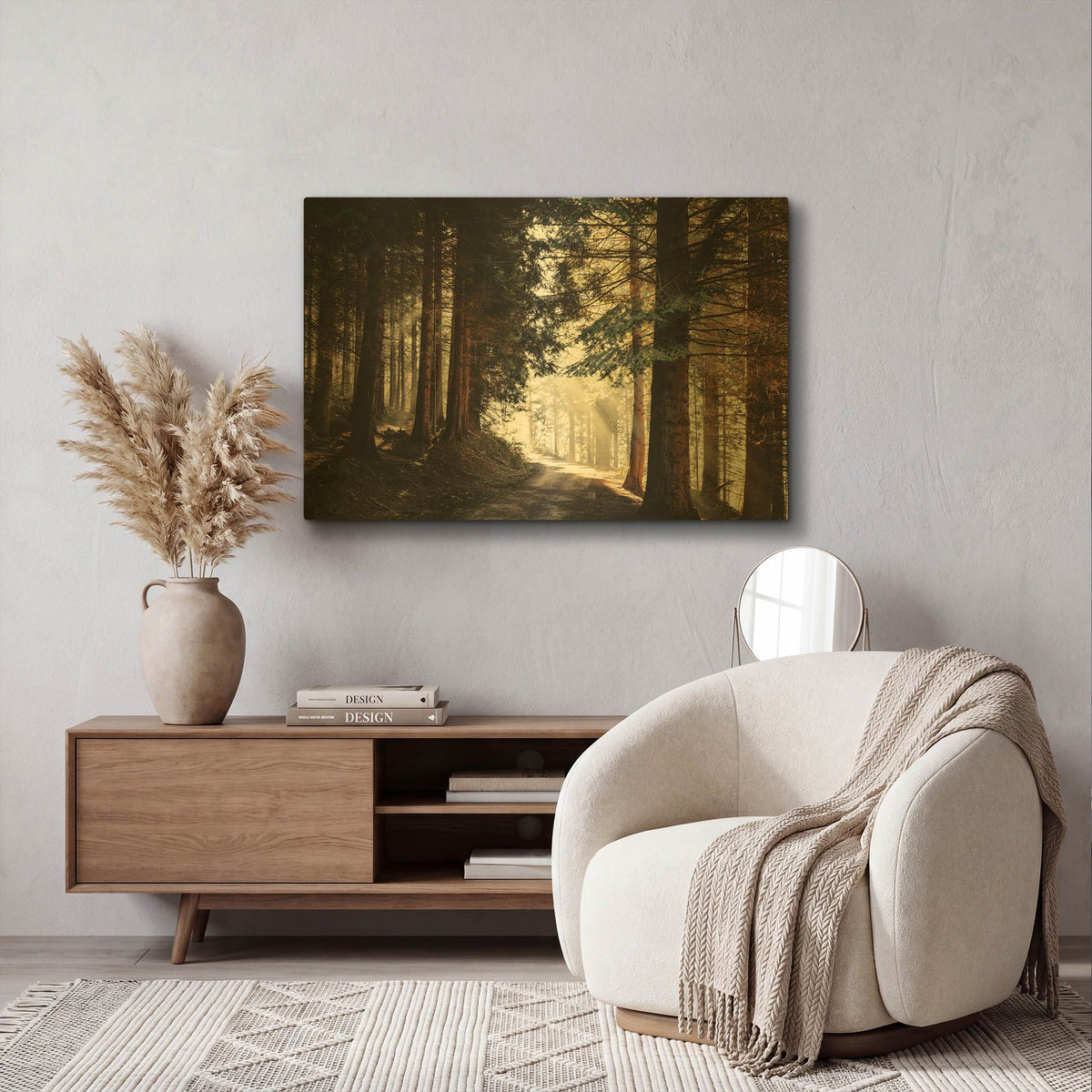 'Light Magic' By Dirk Wustenhagen Gold Metal Wall Art