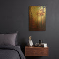 'Haze' By Dirk Wustenhagen Gold Metal Wall Art