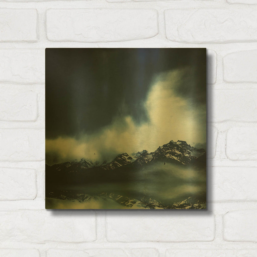 'Everlasting' By Dirk Wustenhagen Gold Metal Wall Art