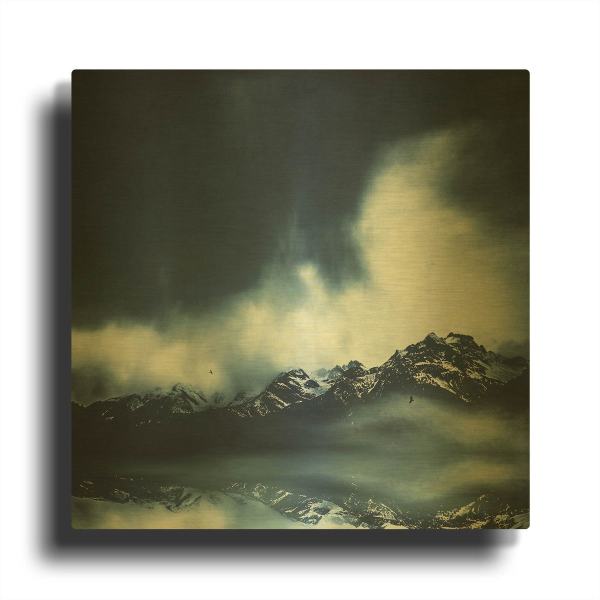 'Everlasting' By Dirk Wustenhagen Gold Metal Wall Art