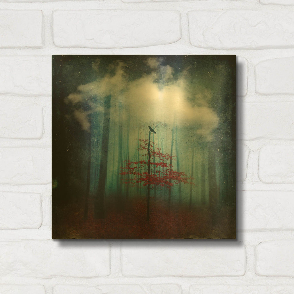 'Dream State' By Dirk Wustenhagen Gold Metal Wall Art
