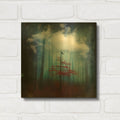 'Dream State' By Dirk Wustenhagen Gold Metal Wall Art
