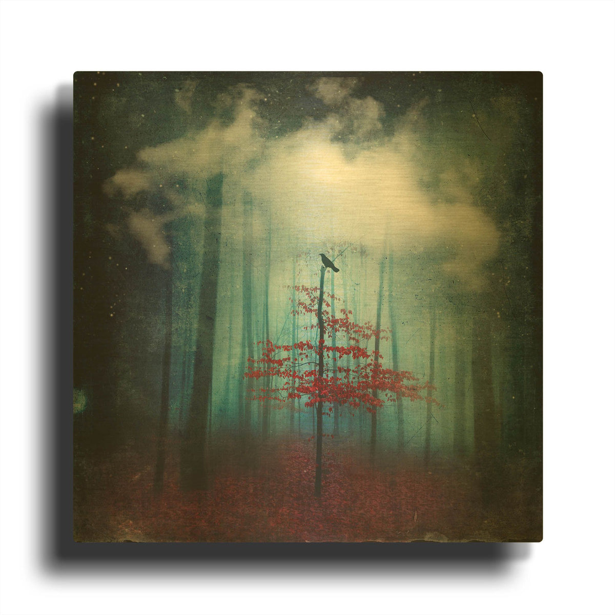 'Dream State' By Dirk Wustenhagen Gold Metal Wall Art