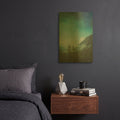 'Valley View' By Dirk Wustenhagen Gold Metal Wall Art