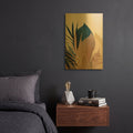 'Welcome to the Jungle 3' By Ian Winstanley Gold Metal Wall Art