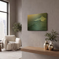 'Ocean 2' By Ian Winstanley Gold Metal Wall Art
