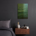 'Ocean 15' By Ian Winstanley Gold Metal Wall Art