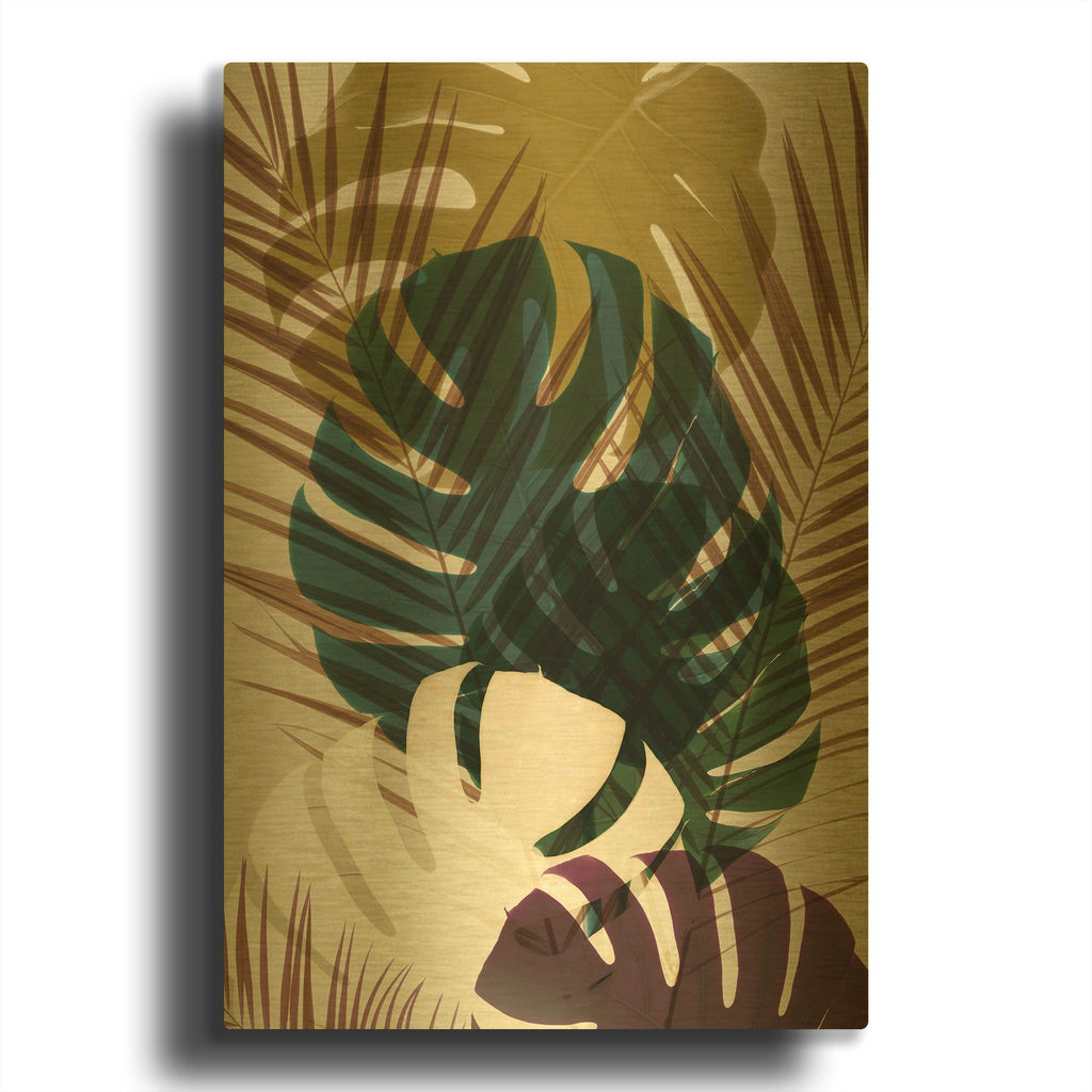 'Exposure 1' By Ian Winstanley Gold Metal Wall Art