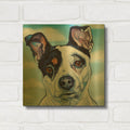 'Luna' By Kathryn Wronski Gold Metal Wall Art