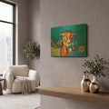 'Gertie' By Kathryn Wronski Gold Metal Wall Art